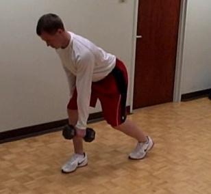 Lower till your chest is almost touches the ball, pause, and then push your upper body back to the starting position.