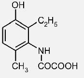 Code/Trivial name IUPAC name Structure N-oxamic acid (68) Compound 57 1 of 2 components of PJ2, [(6-ethyl-3-hydroxy-2- methylphenyl)amino](oxo)ace tic acid Metabolite 69 (69) Compound 55 ICIA5676/55