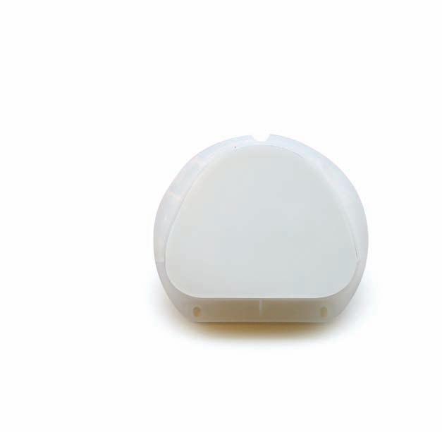 ZIRCONIA High-quality AmannGirrbach Zirconia blanks are used to manufacture custom abutments, copings and bridges.