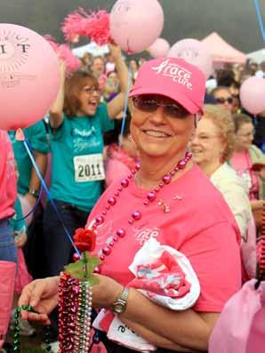 Why Join Us In The Fight Against Breast Cancer? BECAUSE THE STAKES ARE ENORMOUS... Know the Facts Louisiana has one of the highest breast cancer death rates in the nation.