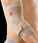 tendon inserts anatomically tailored knitted support with textured silicone support pads removable strap for