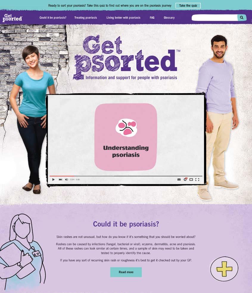 ABOUT PSORIASIS www.getpsorted.com.