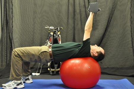 This exercise improves rotational stability in your golf swing Start by