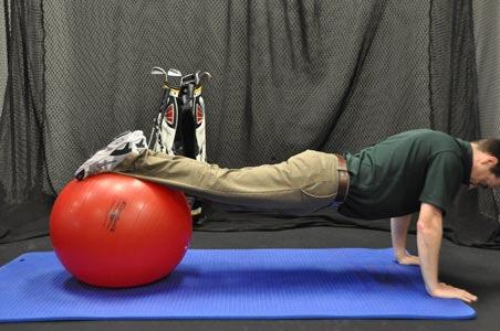 Prone Walkout This is a challenging exercise that develops strength in the upper