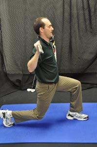 Split Jumps This exercise develops explosive power in the legs. This advanced exercise improves power in your golf swing.