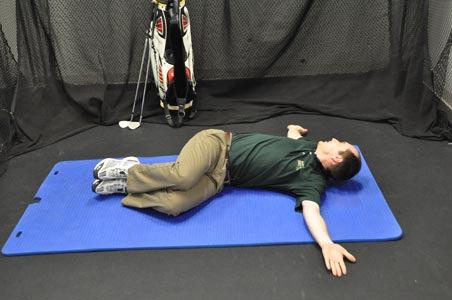 Open Books This exercise helps develop better flexibility in your pec muscles, upper spine and rib cage, and overall shoulder joints. This exercise improve overall rotation in your golf swing.