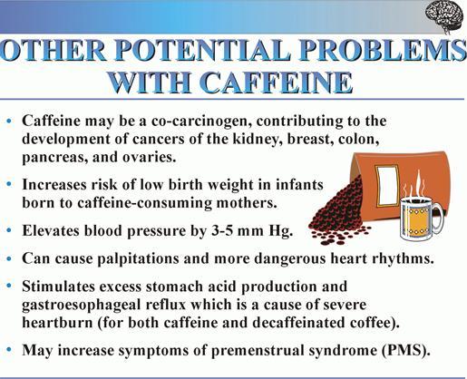 8. Caffeine The consumption of a caffeine increases estrogen levels in your body. Caffeine also causes undesirable effects on other body organs.