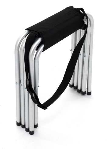 seating You can make a bench as long as you need 30 second set-up Lightweight aluminum frame Patented