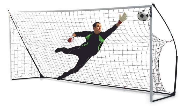THE WORLD S MOST PORTABLE GOAL Kickster is the