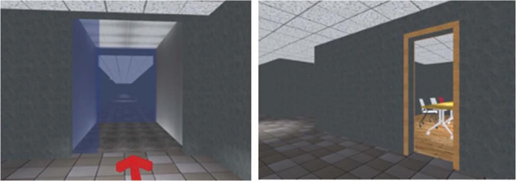 148 H. LI AND N. A. GIUDICE Figure 6. Virtual environments (left panel: An elevator, right panel: A target room).
