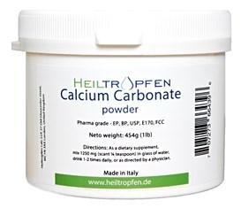Calcium carbonate powder Formula: CaCO 3 Purity: min 99,5% Pharma.