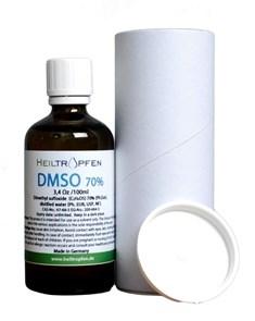 DMSO - Dimethylsulfoxid 70% Formula: C 2 H 6 OS Universal multipurpose solvent Content: ca. 70% Pharma. quality, (Ph. Eur.
