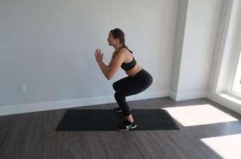 Kick one leg back all the way to your heal contacting your rear end and simultaneously bring the opposite arm into a flexed position. Alternate from side to side as fast as you can.