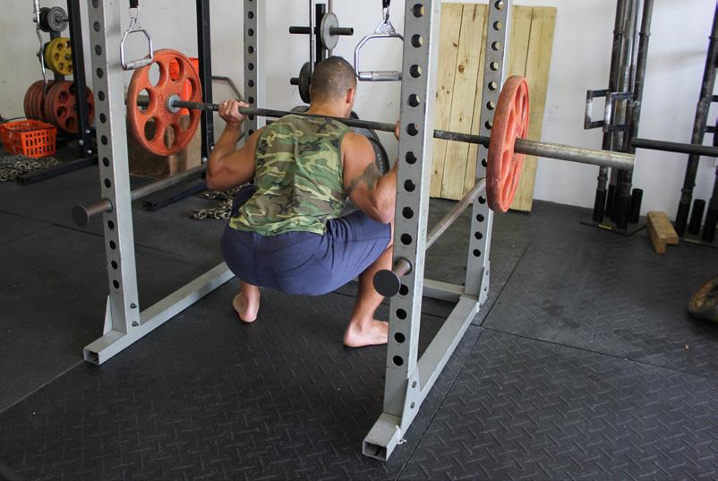 The squat is also one of the most basic, useful movements humans are capable of performing, and is essential for building a strong body.