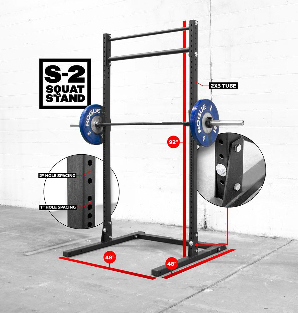 Recommended Training Equipment The Rogue S2 Squat Rack - You really don t need too much equipment to use the Grow Stronger Method, but there is one piece that I think you should have.
