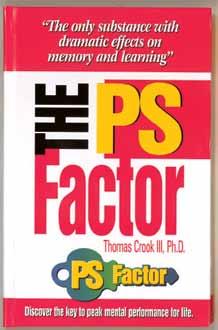 BRAIN & MEMORY SUPPORT Memory problems? Try PS! Discover the key to peak mental performance for life!