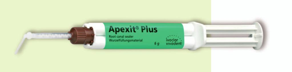 Furthermore, the slight expansion and the very limited solubility of Apexit Plus allow the root canal system to be