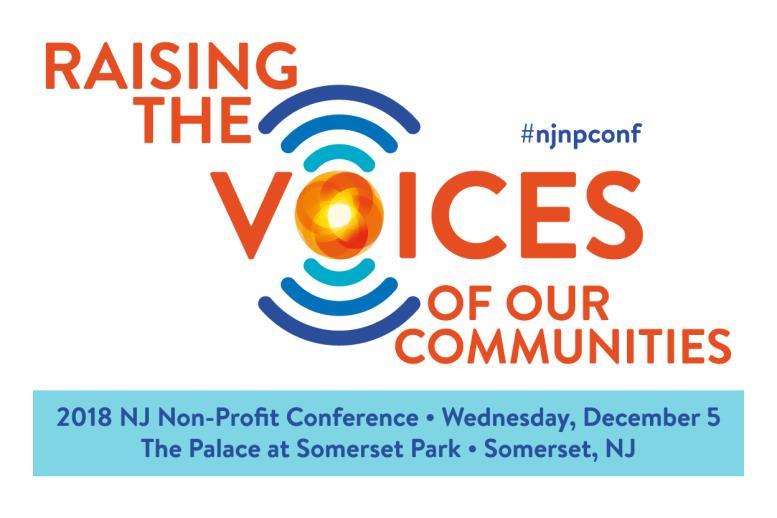 Sponsorship Opportunities New Jersey non-profit organizations are at the forefront of making our communities, state and nation better, stronger places to live and work.