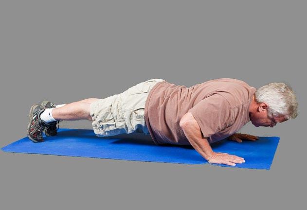 If pushups on your toes are too difficult and you feel a strain in your lower back, simply drop your knees to the floor. Once you ve mastered these, try moving to your toes.