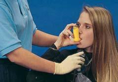 Assisting with an inhaler Check inhaler s expiration date Determine if patient has previously taken any doses Make sure that the inhaler is at room temperature Shake inhaler vigorously several times