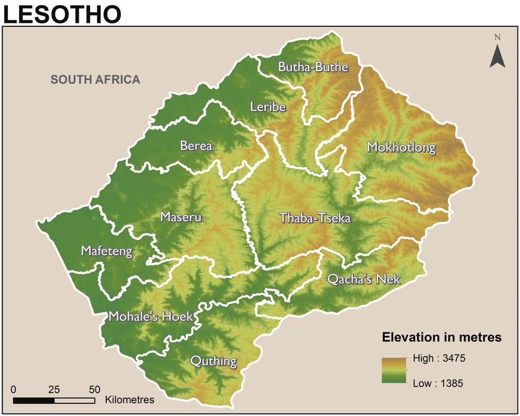 About the 2014 LDHS The (LDHS) is designed to provide data for monitoring the population and health situation in Lesotho.