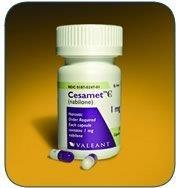 Pharmaceutical Dosage forms Synthetic THC products: Cesamet (nabilone) -