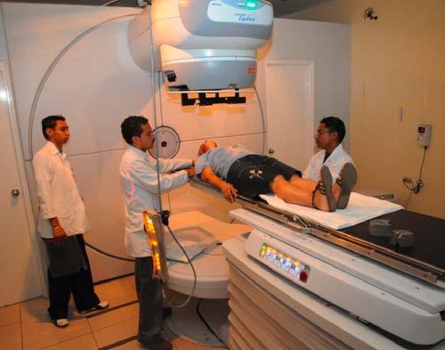 Nuclear medicine and Diagnostic Imaging Around 40 million nuclear medical examinations are conducted annually around the world using radiopharmaceuticals for diagnostic purposes.