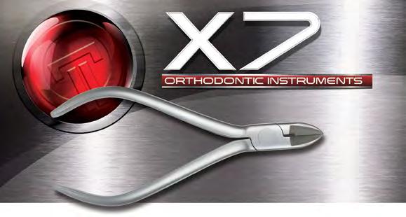 OTHODONTIC INSTUMENTS ##INSTUMENTS Shown Actual Size* Instruments X7 Orthodontic Instruments Premium Cutters and Pliers n Precision Manufactured in the USA with USA and/or German Stainless Steel n