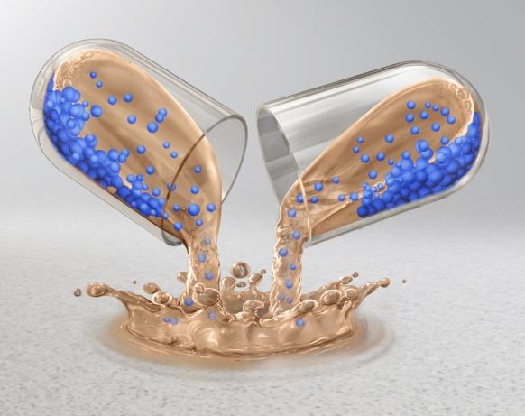 Beadlets in a Liquid-filled Capsule Multi component, multi-sized beadlets are suspended in a liquid-fill ü Liquid can also contain active ingredients Designed to offer flexibility in multiple release