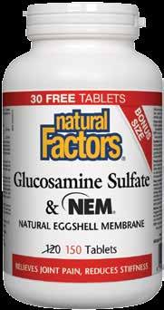 osteoarthritis within 7 10 days Glucosamine Sulfate & NEM Provides lasting