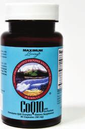 20 Co-Q10 While our bodies production of CoQ10 declines as we age, our need for it does not.
