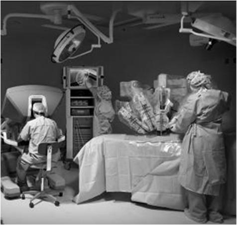 Robotic Surgery 3 Dimensional high definition imaging.