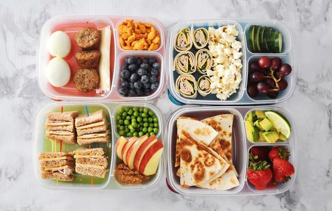 Try This At Home 1. Provide options for healthy snacks at home and on-the-go. 2. Schedule your meals for the week ahead of time to assist in your busy daily schedule.