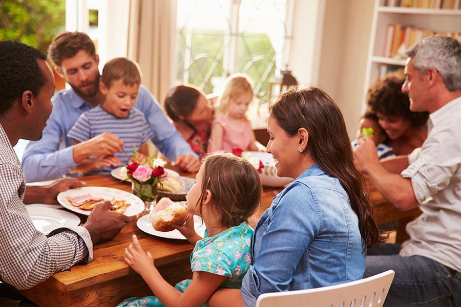 Potential to Bring Us All Together: Bring families and friends together with food Mealtimes are one of Canadians favourite times to be together Blog.fieldtripfactory.