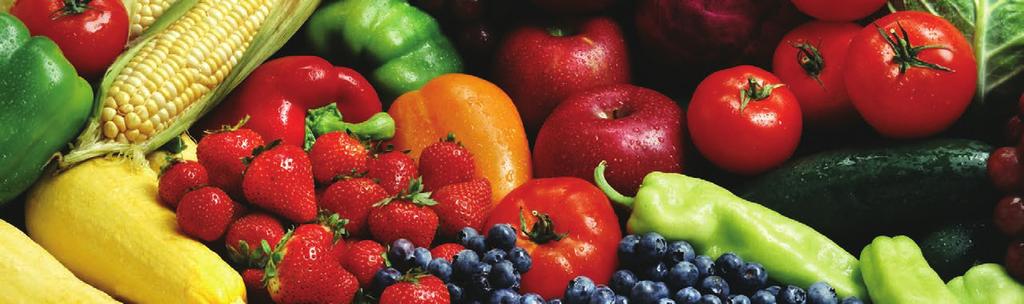 DIET AND FOOD ACCESS A healthy diet includes plenty of fruits and vegetables. The U.S. Departments of Agriculture and Health and Human Services recommend that each meal include half a plate of fruits and vegetables.
