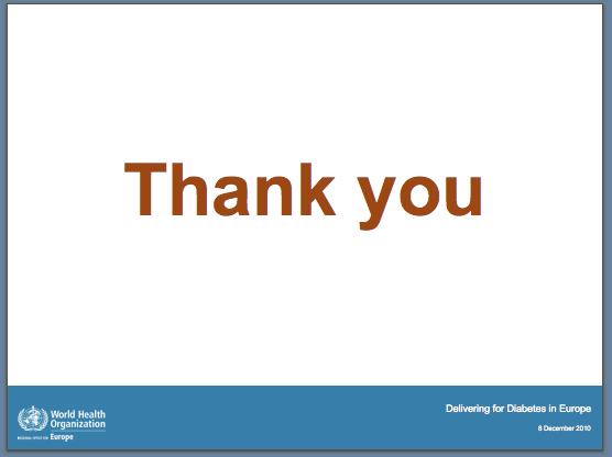 SLIDE 14 I thank you for your attention and I wish you every success in making this conference another step