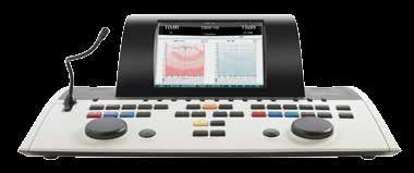 A true hybrid audiometer As the AC40 is a self-contained standalone audiometer allowing for complete independent use as well as full PC-based audiometry with full Noah and EMR/HIS integration, it is