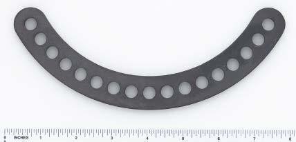 Carbon Fiber Half Rings 03.311.810 100 mm diameter 03.311.812 120 mm diameter 03.311.814 140 mm diameter 03.