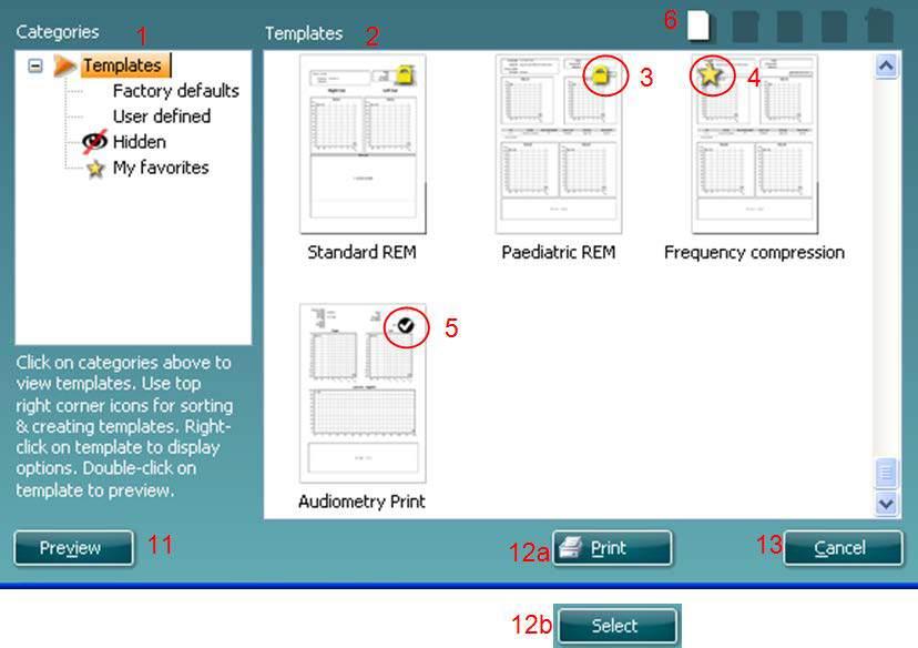Diagnostics Suite Instruction for Use US Page 42 8 Using the Print Wizard In the Print Wizard you have the option to create customized print templates which can be linked to individual protocols for
