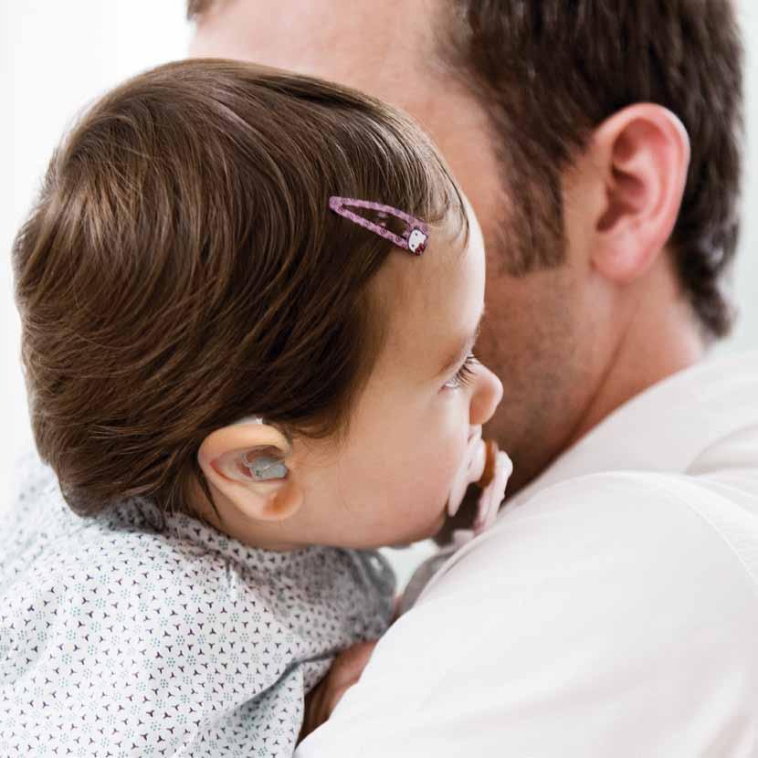 THE BABY OF ALL HEARING AIDS In 2010, Widex launched the world s first hearing aid designed and manufactured especially for babies WIDEX BABY440.