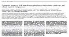 Cytogenetic Results for our Patient Cytogenetics normal 46 (XY) MDS FISH Panel no abnormalities detected Utility of SNP Array in Cases of Suspected Myeloid Malignancy Paper examined the