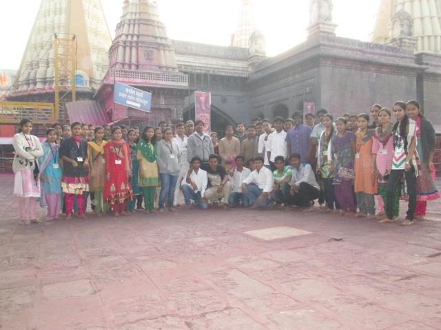 Visit to Shree Jyotiba Temple, Kolhapur. 1. Visit to Panhala Fort:- Interaction with students:- It was a good experience, which has provided exposure to the first year students with industrial life.