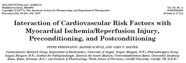 Endogenous cardioprotection: Ischemic Pre- and Postconditioning both phenomena work