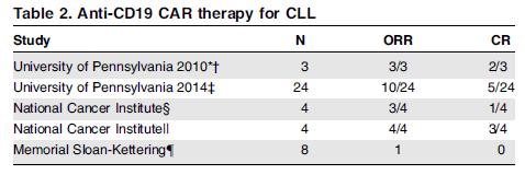 CD19 specific CAR-T cells (cont.