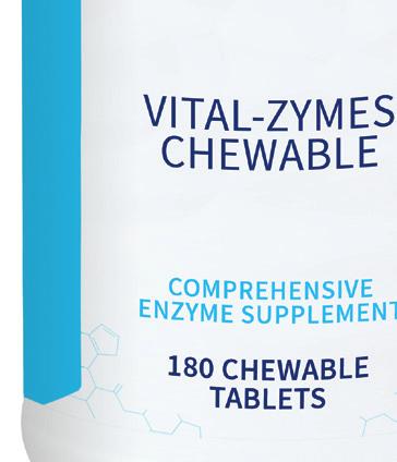 absorption. Two capsules of Vital-Zymes Complete deliver a broad complement of crucial enzymes that lend maximum support for digestion of a full range of foods as found in a typical meal.