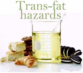 Trans Fats Trans fats are created by a process called hydrogenation Hydrogenation is a process by which vegetable oils are converted to