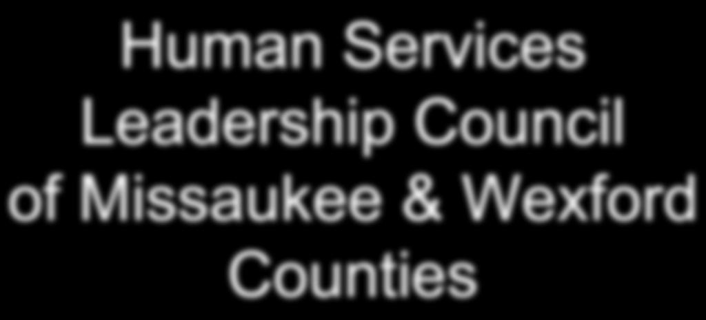 Human Services Leadership Council of Missaukee & Wexford