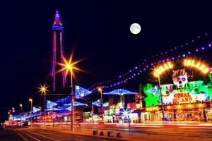 Blackpool followed by a view of