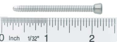 Screws Used with the 4.5 mm LCP Condylar Plates 5.