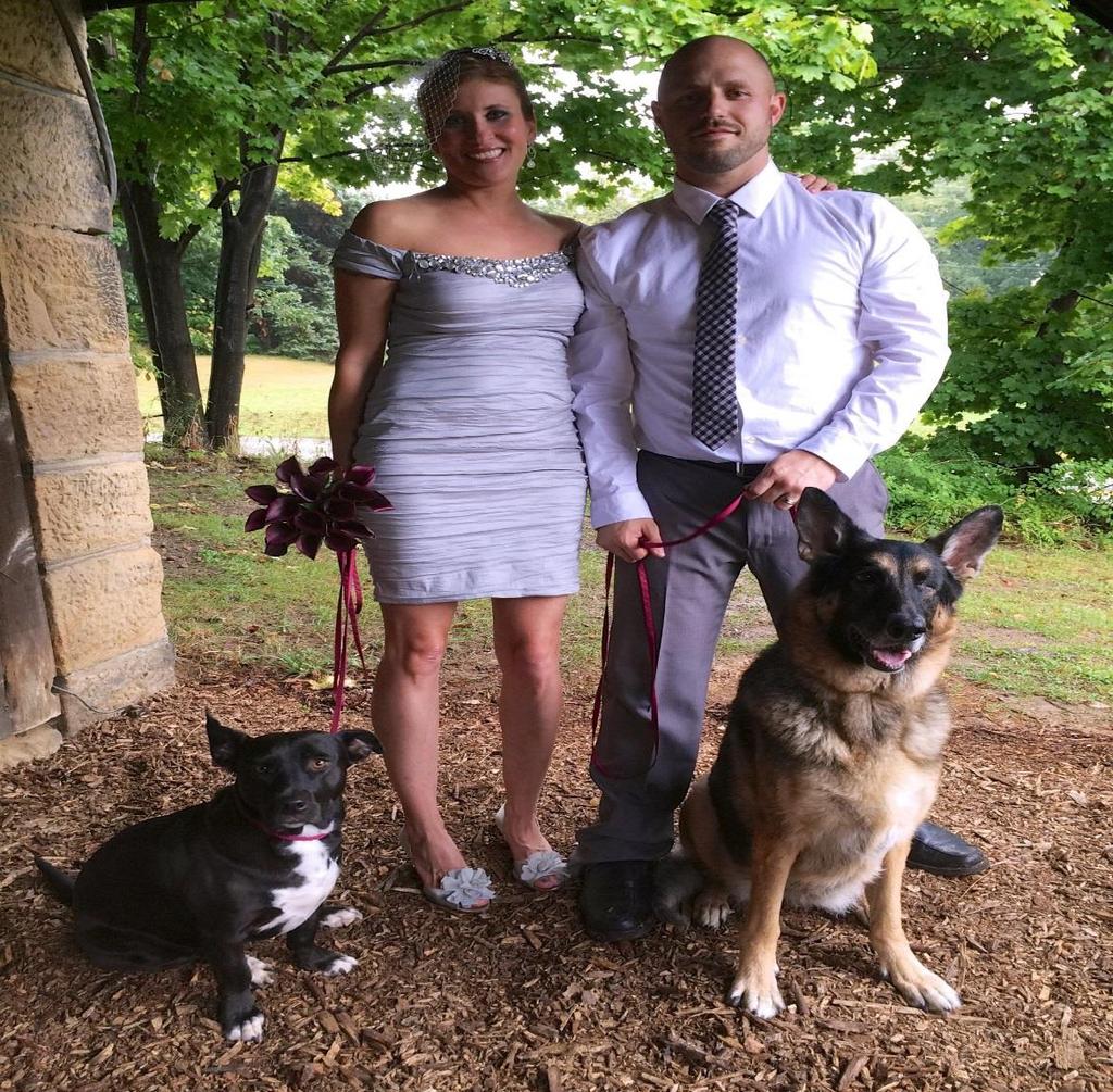 + Married September 2013 Our family began with 2 dogs and a cat.